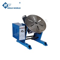 ROCFLY BY-50T Table rotative de soudage 50 kg, positionneur de soudage automatique, mandrin AC 110V/220V, vitesse de rotation 1-7/15 tr/min, inclinaison 0-90°