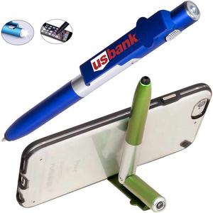 Plastik çok fonksiyonlu Stylus tükenmez kalem el feneri ile cep telefonu tutucu kalem promosyon hediyeler <span class=keywords><strong>1000</strong></span> - Product Image 1