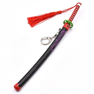 Classique anime <span class=keywords><strong>démon</strong></span> slaye Mitzu exclusif mini <span class=keywords><strong>katana</strong></span> métal artisanat en alliage de zinc épée porte-clés fabricants de cadeaux en stock - Product Image 5