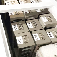Étagère de stockage cryogénique à 12 niveaux pour expériences d'ingénierie génétique, étagère de cryostorage portable pour le stockage de cryoboxes à 12 niveaux
