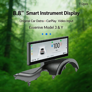 Affichage du tableau de bord automobile compatible avec <span class=keywords><strong>Tesla</strong></span> Model 3 Model <span class=keywords><strong>Y</strong></span>, design original assorti à la voiture, données de conduite en temps réel, assistance de sécurité - Product Image 2
