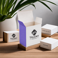 Boîte d'emballage de produit OEM de haute qualité, papier cartonné blanc, boîtes à savon personnalisées pour l'emballage de vente au détail