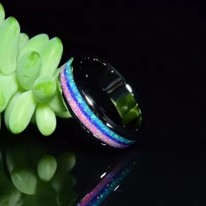 Bague de niche rétro en acier inoxydable Texture Texture Double Dragon Game of Thrones Bague Bijoux tout-aller à la mode - Product Image 5