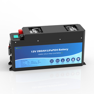 Paquete de 4 Baterías de Litio de 3.2v 280ah, Nuevas, de Ciclo Largo, 12v, para Energía Solar, Camping, LFP12200, Gran Capacidad 280ah - Product Image 1