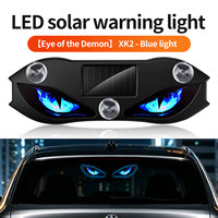 Nouvelle lumière de signalisation arrière de voiture à LED dynamique sans fil « Demon Eyes » à énergie solaire 2026 pour éclairage d'ambiance automobile