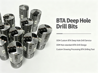 Outils de perçage profond QIFENG BTA-A5, forets et tarières en fonte, service OEM personnalisé avec finition brillante