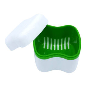 Dental <b>Retainer</b> <b>Case</b> Portable Orthodontic Appliance Box For Braces And Dentures Lake Green Fruit Green Dark Blue Pink Light - Product Image 2