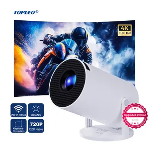 Topleo Smart Android Projector LED LCD Portable Projecteur WIFI best mini projector