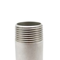 3/4 "X Fermer Schedule 40 304 Raccord de plomberie en acier inoxydable soudé en acier inoxydable
