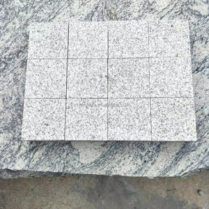 10x10 Đen basalt Granite <span class=keywords><strong>Cube</strong></span> đá sỏi đá cho ngoài trời pavers vườn vuông cảnh quan lát đá - Product Image 1