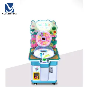 Bebé paraíso niños moneda máquinas de juego de premio Lollipop máquina expendedora de monedas de juego