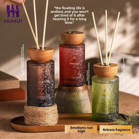 Diffuseur de parfum d'ambiance sans fumée à bâtonnets de rotin pour la maison, avec huiles essentielles d'aromathérapie, parfum subtil, idéal comme cadeau