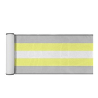 Deminonbinary Chemin de table imprimé en polyester, série arc-en-ciel gay personnalisée, idéal pour la mise en scène de fêtes à thème, la décoration de la salle à manger à la maison