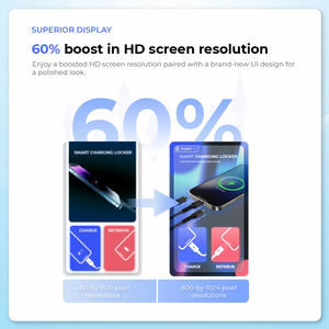 Caricabatterie Multifunzione Edizione <span class=keywords><strong>AMI</strong></span>, Armadietto di Ricarica per Telefoni a 10 Scomparti, Distributore Automatico di Ricarica Rapida - Product Image 5