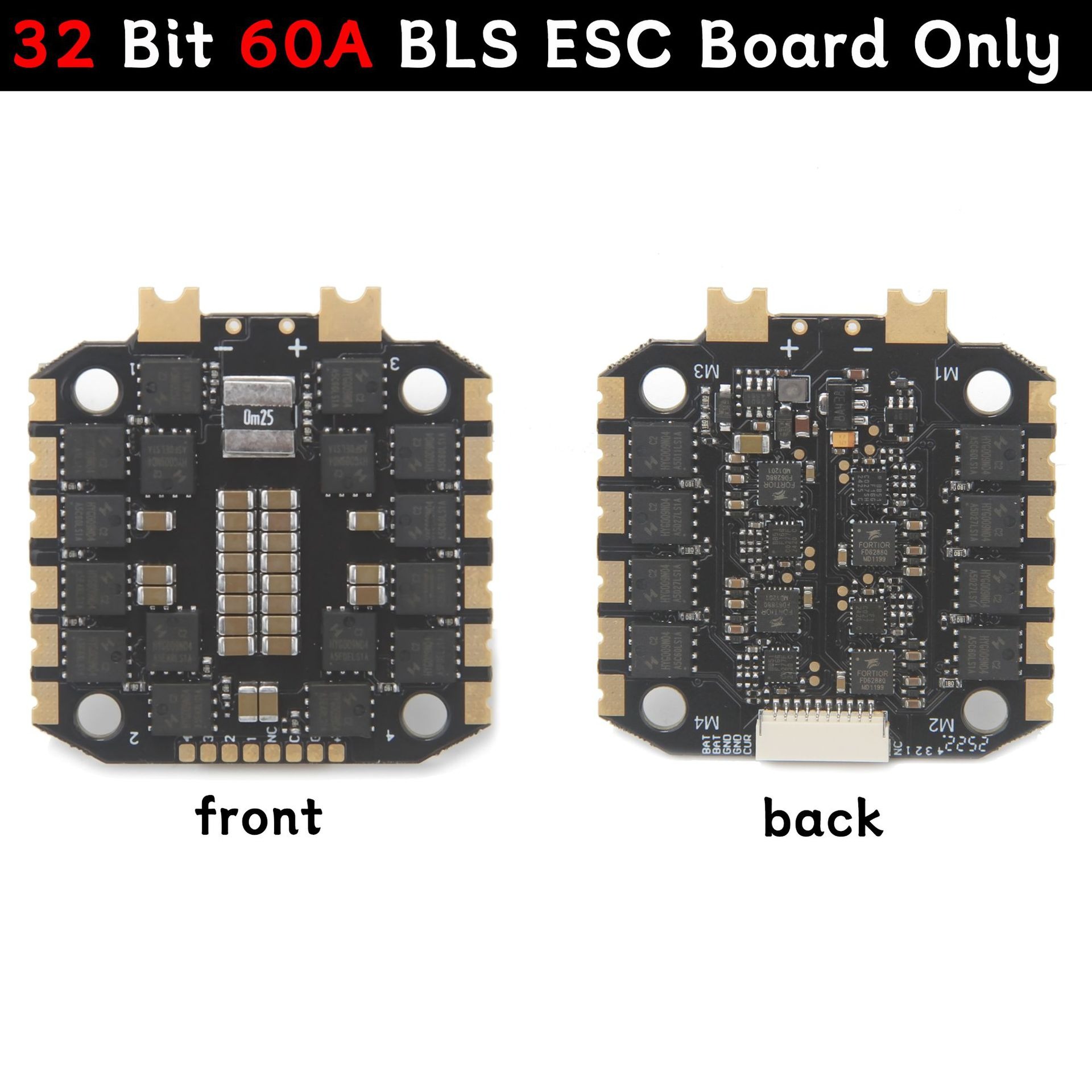 Solo placa ESC BLS de 32 bits y 60 A