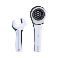 Jeu de clés à cliquet 20 pièces 45 #   Kit de clés à fourche combinées en acier de 6 mm à 32 mm pour usage automobile et industriel