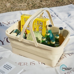 Rectangular PP Plastic Cooler <b>Box</b> Insulated Food <b>Storage</b> Container for Picnic Classic Style - Product Image 2