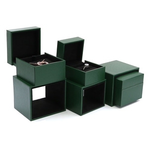 Contenitore di gioielli su ordinazione dei gioielli dell'anello del pendente del braccialetto della collana di cerimonia nuziale di fidanzamento di progettazione speciale di qualità superiore con il Logo - Product Image 3