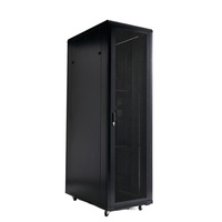 Armoire réseau 42u 42u Armoire réseau haute capacité de qualité entreprise avec ventilateurs de refroidissement et système de gestion des câbles