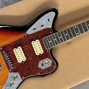 กีตาร์คุณภาพสูงแบบกำหนดเอง 3-Tone Sunburst Jaguars โซลิดบอดี้ - Product Image 1