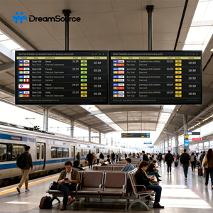 จอแสดงผลดิจิทัลติดผนังแบบกระจกนิรภัยบางเฉียบ จอ LCD ความละเอียดสูงสำหรับแสดงเมนูอาหารและการนำเสนอ - Product Image 2