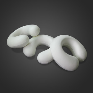 Coussin en mousse à mémoire de forme en forme de U, fermeté moyenne, pour le soutien du cou, usage adulte - Product Image 2