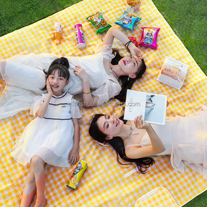 Tapete de Picnic Plegable Grande, Portátil, Ecológico, Duradero, Ligero, de PVC, Antiarena, Impermeable, Personalizable, para Todas las Estaciones - Product Image 3