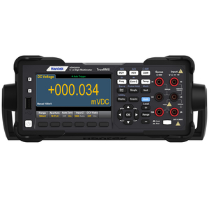 ฮันเทค HDM3055 มัลติมิเตอร์ความแม่นยำสูงแบบห้าหลักครึ่งหลัก พร้อมอินเทอร์เฟซ USB/RS232/LAN/GPIB ความเร็วในการอ่าน 30,000 ค่า/วินาที - Product Image 3