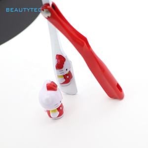 전문 도매 거울 이발사 면도 면도기 마무리 단일 블레이드 목 수염 절단 접는 칼 스트레이트 이발사 면도기 - Product Image 2