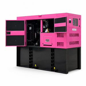 เครื่องกำเนิดไฟฟ้าดีเซลแบบเปิดไร้เสียง รุ่น Prime Power 80kW/100kVA 90kW/110kVA พร้อมระบบสตาร์ทอัตโนมัติสำหรับเครื่องยนต์ ATS สามเฟส - Product Image 2