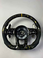 Volant sport AMG personnalisé en carbone forgé compatible avec les modèles Mercedes-Benz W212 W213 W205 W247 W463 W253 W166 W223 W205 W204