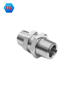 Raccords hydrauliques NPT haute pression en acier inoxydable, connecteur hydraulique mâle NPT, adaptateur droit traversant NPT - Product Image 4