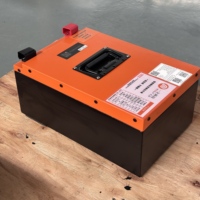 Batterie au lithium-fer de grande capacité 60V50Ah, coque étanche IP54, faible production de chaleur pour les trajets longue distance en vélo électrique