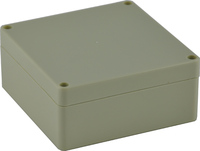 Boîtier de jonction étanche Sanhe 11-93/11-93T IP65 en plastique ABS gris clair 122*120*55 mm Chine