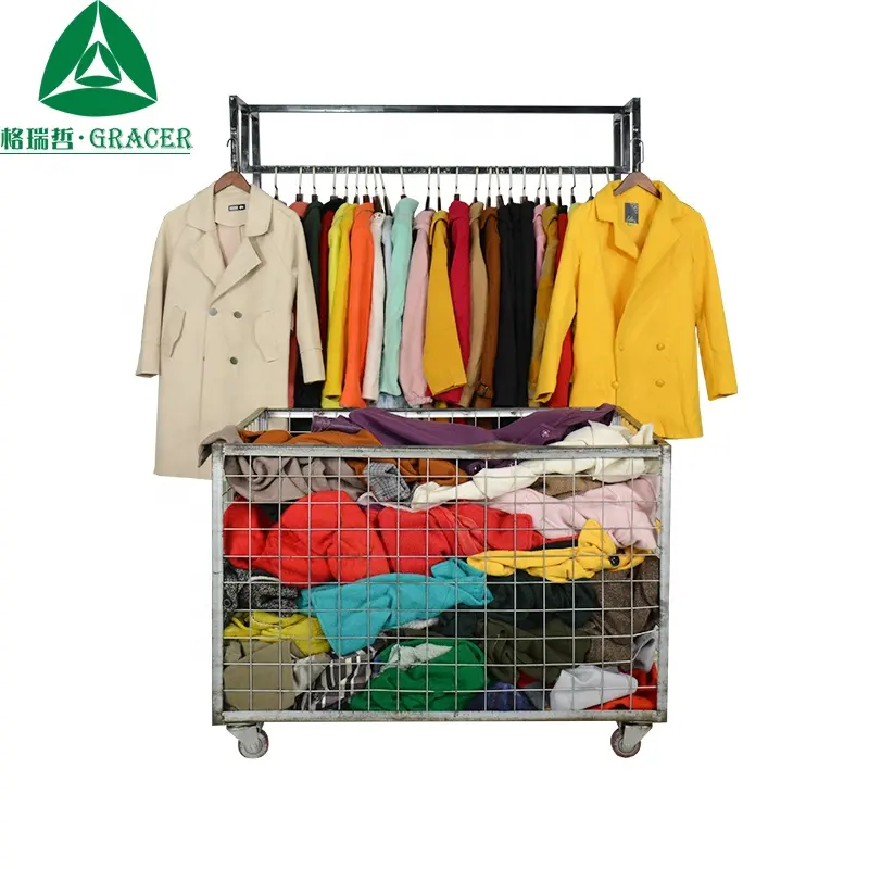 Guangzhou gracer second hand used clothing bale machine