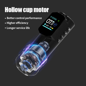 Máquina de Tatuaje Yuanyun con Motor de Copa Hueca, Pluma Inalámbrica con Pantalla a Color, Equipo Todo en Uno para Maquillaje Permanente - Product Image 1