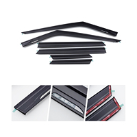 TXR, viseras de ventanas de inyección automática, protector de lluvia, deflectores de visera, accesorios exteriores de coche para Chery Tansuo 06 Jaecoo J7 2023-