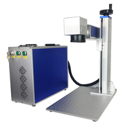 Superbe machine de marquage laser portable fendue au laser à fibre 20w 30w 50w Machine de marquage laser à fibre