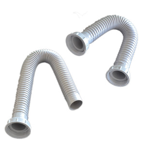 Fregadero de Cocina 58 con Tubería de Drenaje de 50 mm, Lavabo para Verduras, Lavamanos, Extensión de Drenaje, Fregadero para Lavar Platos con Escurridor - Product Image 6