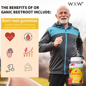 กัมมี่รากบีทรูทผลิตภัณฑ์เสริมพลังงานจากธรรมชาติที่เคี้ยวได้วิตามินกัมมี่ลูกอม - Product Image 4