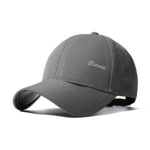 Casquette de <span class=keywords><strong>soleil</strong></span> unisexe en maille 100% polyester, style baseball, à séchage rapide, avec boucle métallique, pour la randonnée, le <span class=keywords><strong>camping</strong></span> et la protection solaire en extérieur - Product Image 1