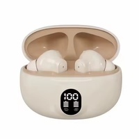 Earbud Nirkabel Model Terbaru HiFi Stereo Peredam Kebisingan Layar Digital Tahan Air IPX-6 untuk 895b