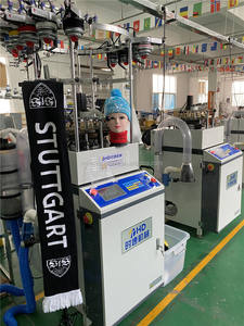 Circulaire jacquard écharpe <span class=keywords><strong>de</strong></span> l'équipe <span class=keywords><strong>de</strong></span> football machine à tricoter - Product Image 4