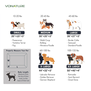 Bedsure, cama grande para perros, alfombrilla personalizada para mascotas, camas ortopédicas impermeables para cachorros, funda lavable extraíble, caja de fibra transpirable suave - Product Image 6