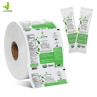 Emballage de boisson en poudre de complément alimentaire nutritionnel avec impression personnalisée aliment de santé Pochettes debout Doypack à fermeture éclair Sacs en mylar
