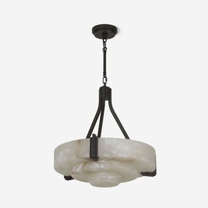 Alabaster Lang Rectangle Pendant <b>Light</b> <b>Led</b> E27 Gold Body For Villa Living Room - Product Image 2