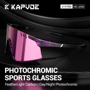 KAPVOE X - VYSN HD Lente <span class=keywords><strong>Gafas</strong></span> Deportivas Bicicleta <span class=keywords><strong>Ciclismo</strong></span> <span class=keywords><strong>Gafas</strong></span> de Sol <span class=keywords><strong>Gafas</strong></span> en Venta - Product Image 4