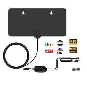 Antena de TV VHF de Alta Ganancia, Antena Digital HD para Interiores, Antena de TV Portátil HD - Product Image 1