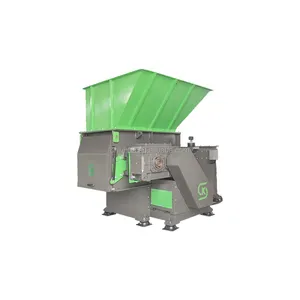 2024 Single shaft HDPE shredder plastic crusher blade waste plastic recycling shredder machine