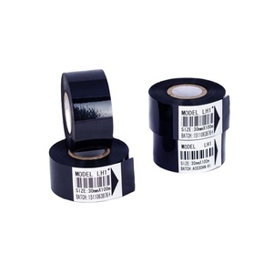 عينة مجانية أسود 30 مللي متر عرض 100 متر طول الحبر الصلبة الترميز الشريط الساخن ختم احباط للطباعة دفعة - Product Image 1